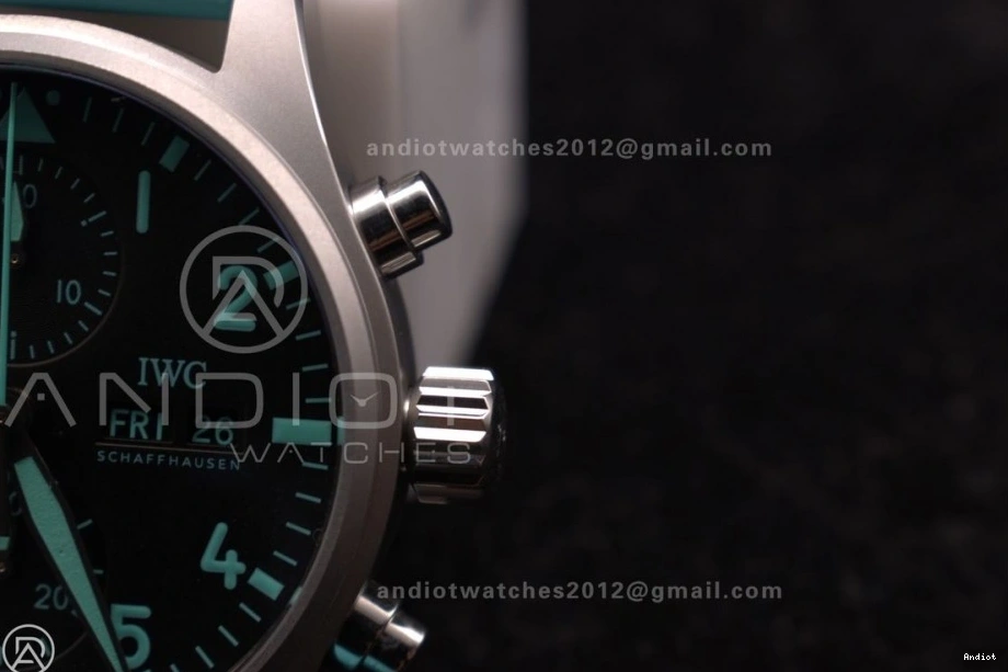 TEAM FORMULA  IW388106 Best IWC Factory 1:1 Green Mercedes-AMG Petronas  2023 Chronograph TW ONE 1103